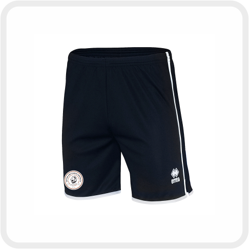YACU FC Bonn Short (Black/White)