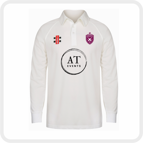 Wrington CC Matrix V2 L/S Playing Shirt Juniors (Ivory Trim) Wrington CC Matrix V2 L/S Playing Shirt Juniors (Ivory Trim)