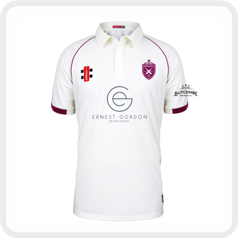 Wrington CC Matrix V2 S/S Playing Shirt (Maroon Trim) Wrington CC Matrix V2 S/S Playing Shirt (Maroon Trim)