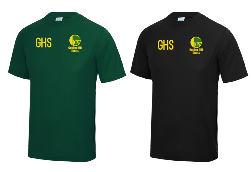 Golden Hill Sonics Performance Training T Shirt
