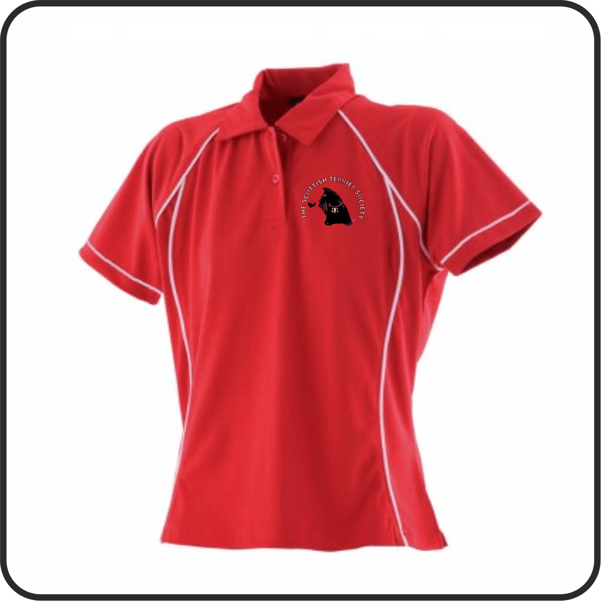 STS Ladies Piped Polo Shirt (LV371)