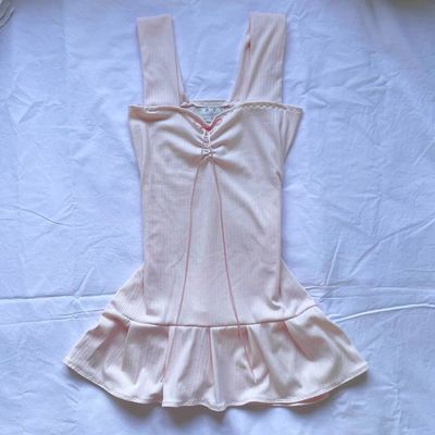 Babydoll in pink top