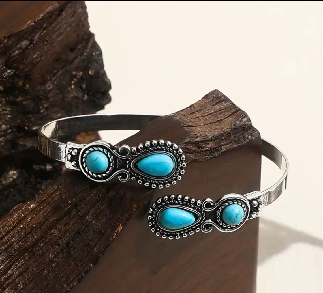 Double Turquoise Bracelet
