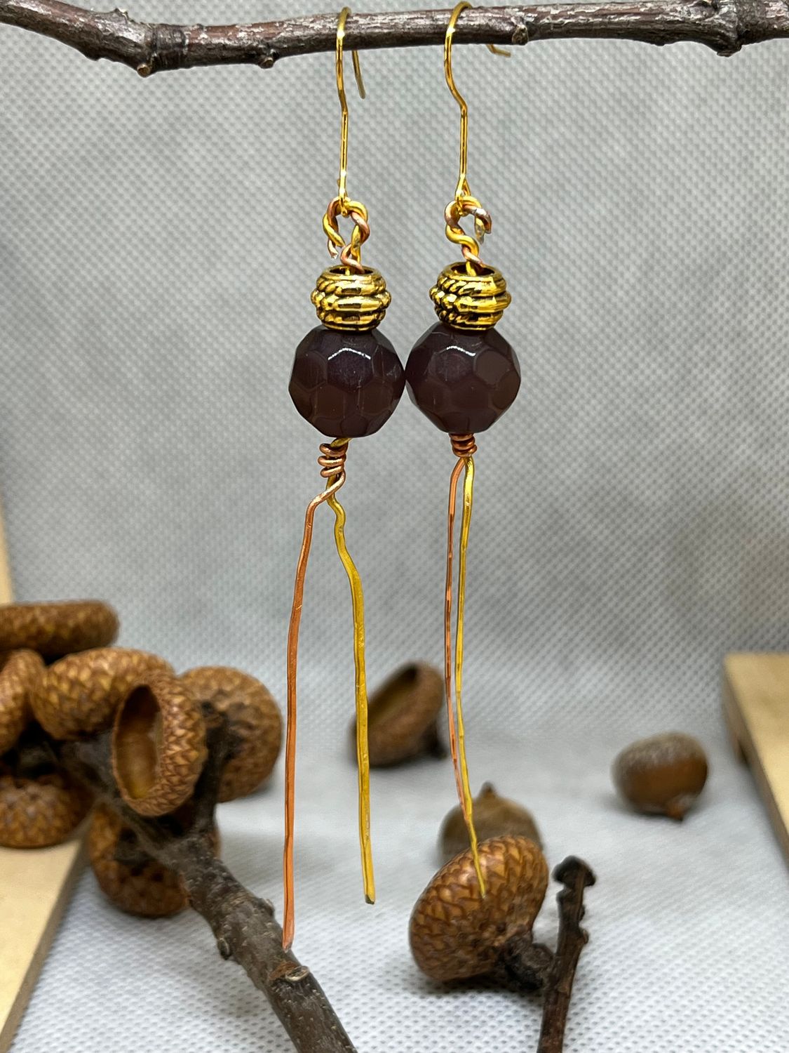 Smokey Glass and Wire