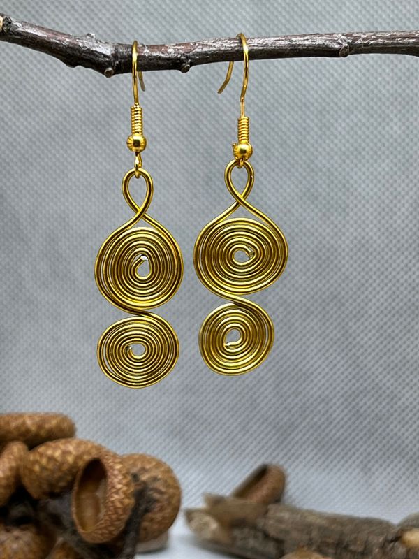 Gold Swirl