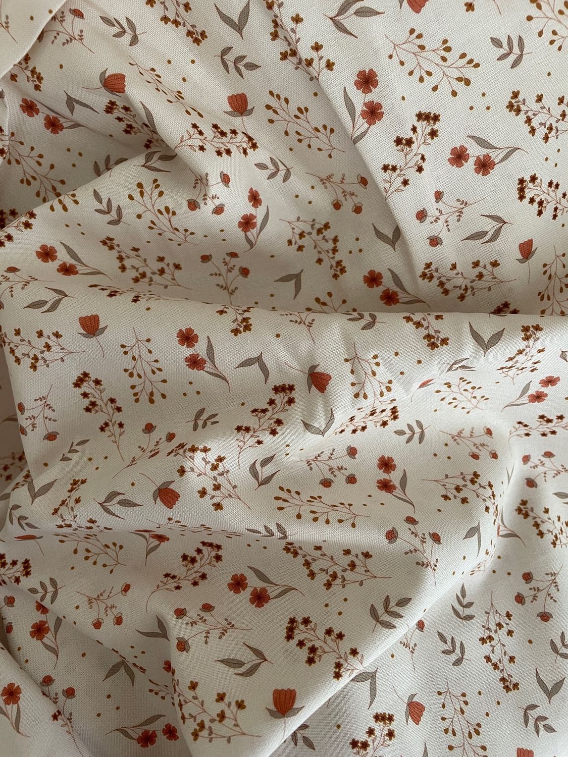 Wildflowers in Boho Organic Cotton