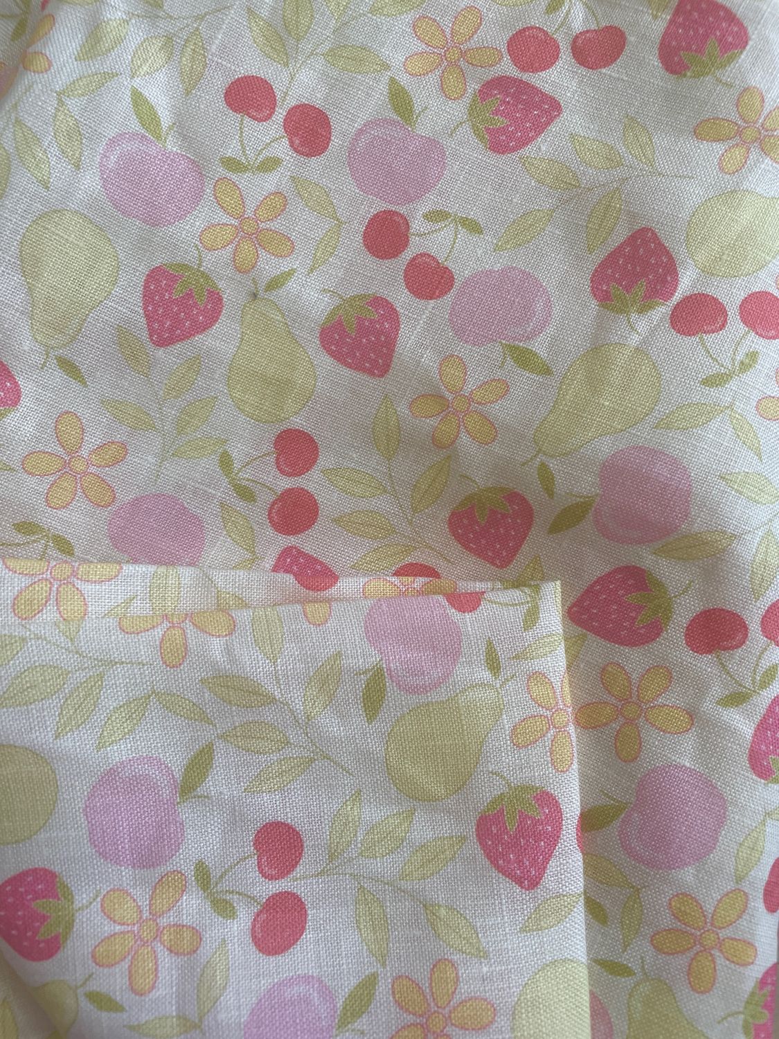 Summer Fruits Pure Linen