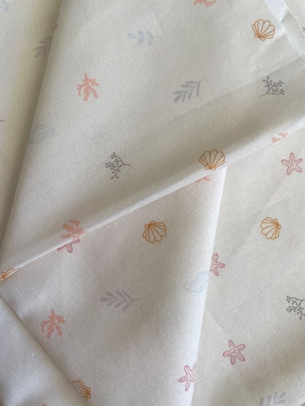 Sea Shells Organic Cotton