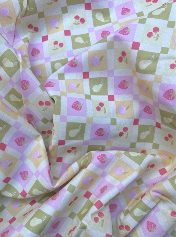 Summer Fruits Organic Cotton