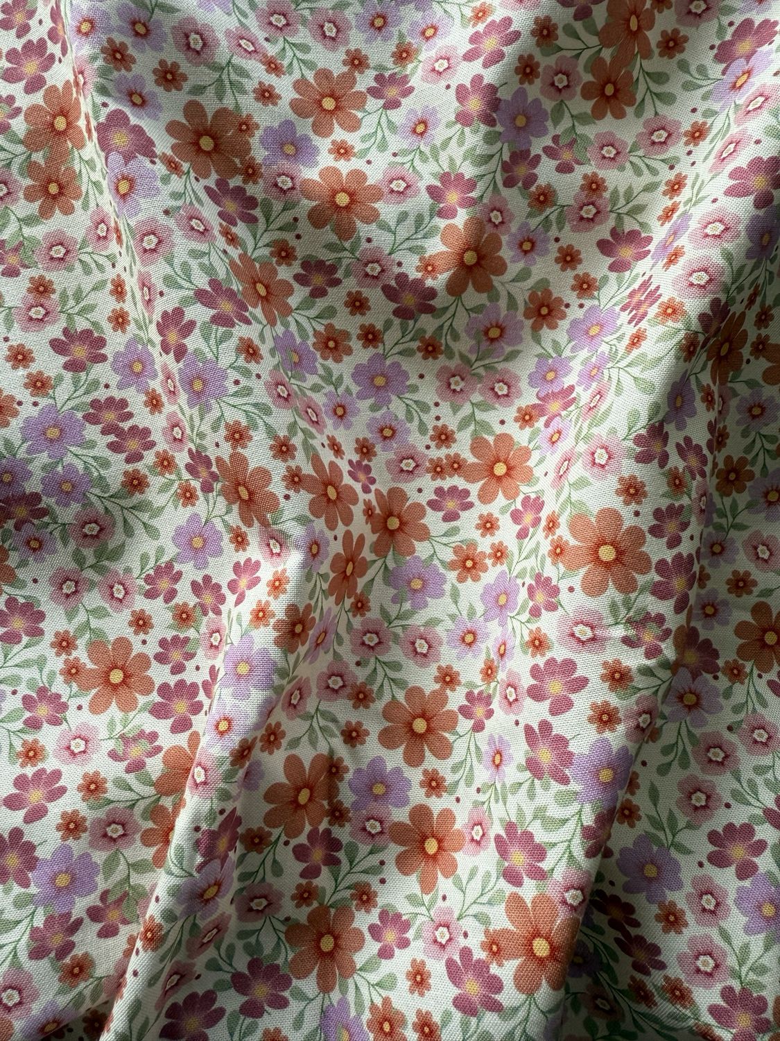 Summer Daisies Organic Cotton