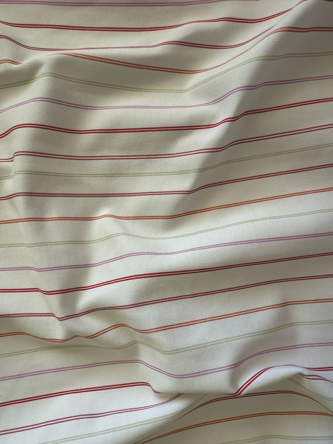 Spring Stripes Brushed French Terry