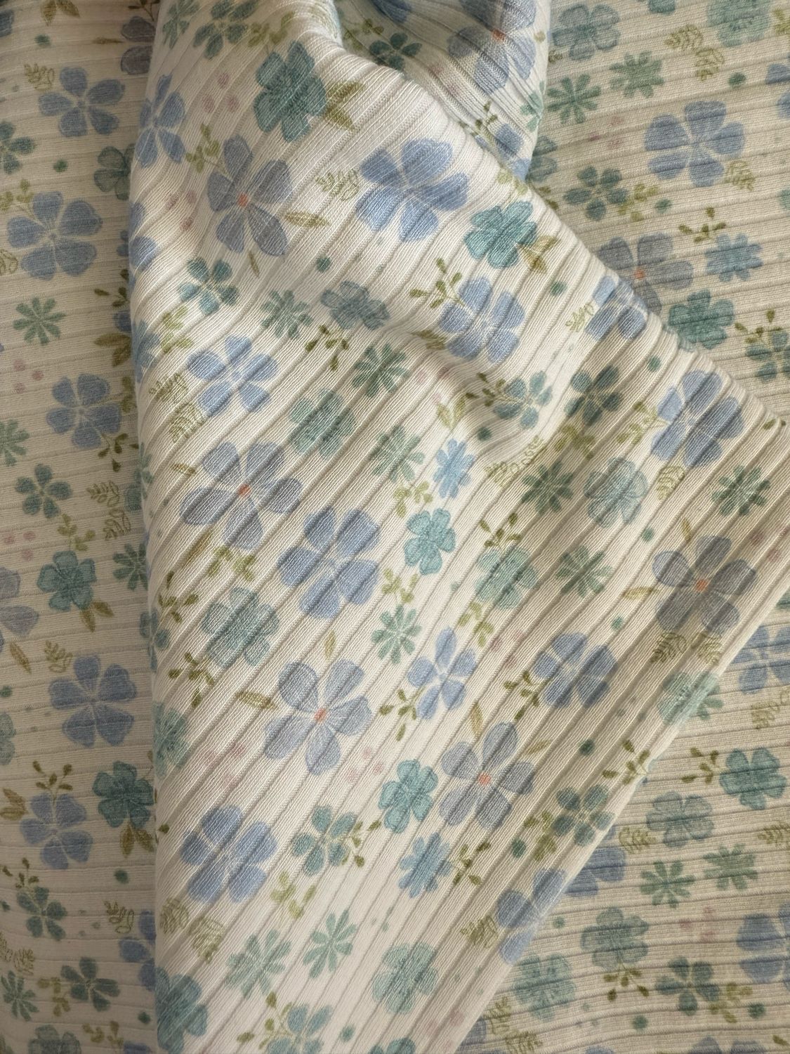 Blossom Cotton Rib Knit