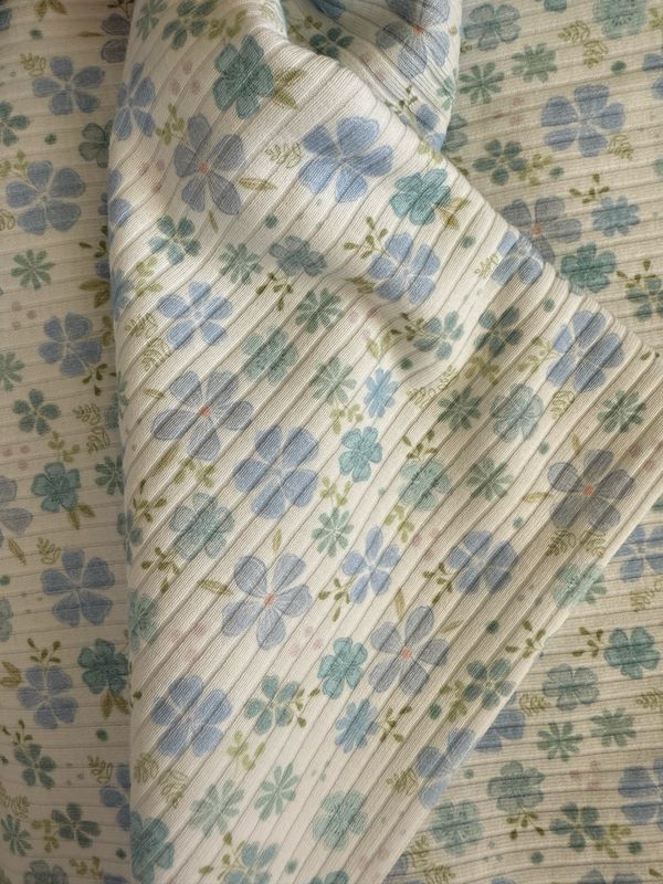Blossom Cotton Rib Knit