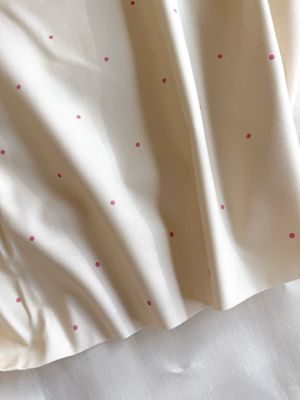 Pink Polka Dot Organic Cotton