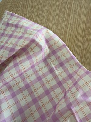 Hand-drawn Checks Organic Cotton