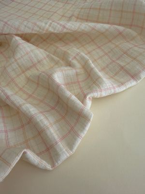Summer Checks Double Layered Muslin