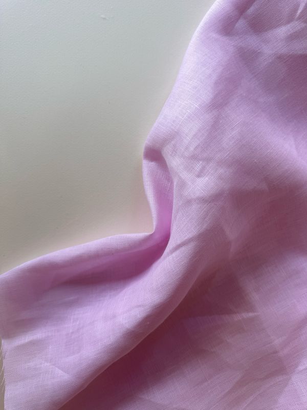 Baby Pink Pure Linen