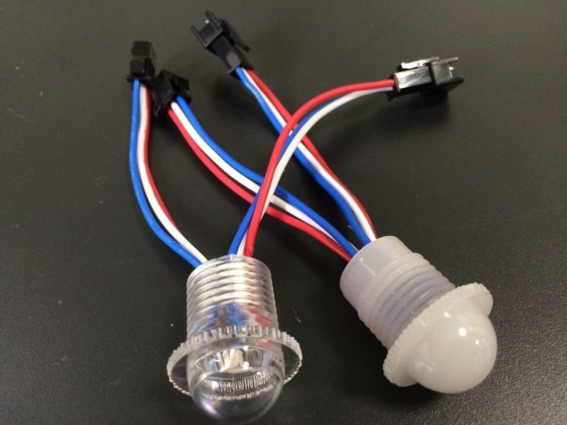 Piloto 3 LED programable taladro - 20 mm