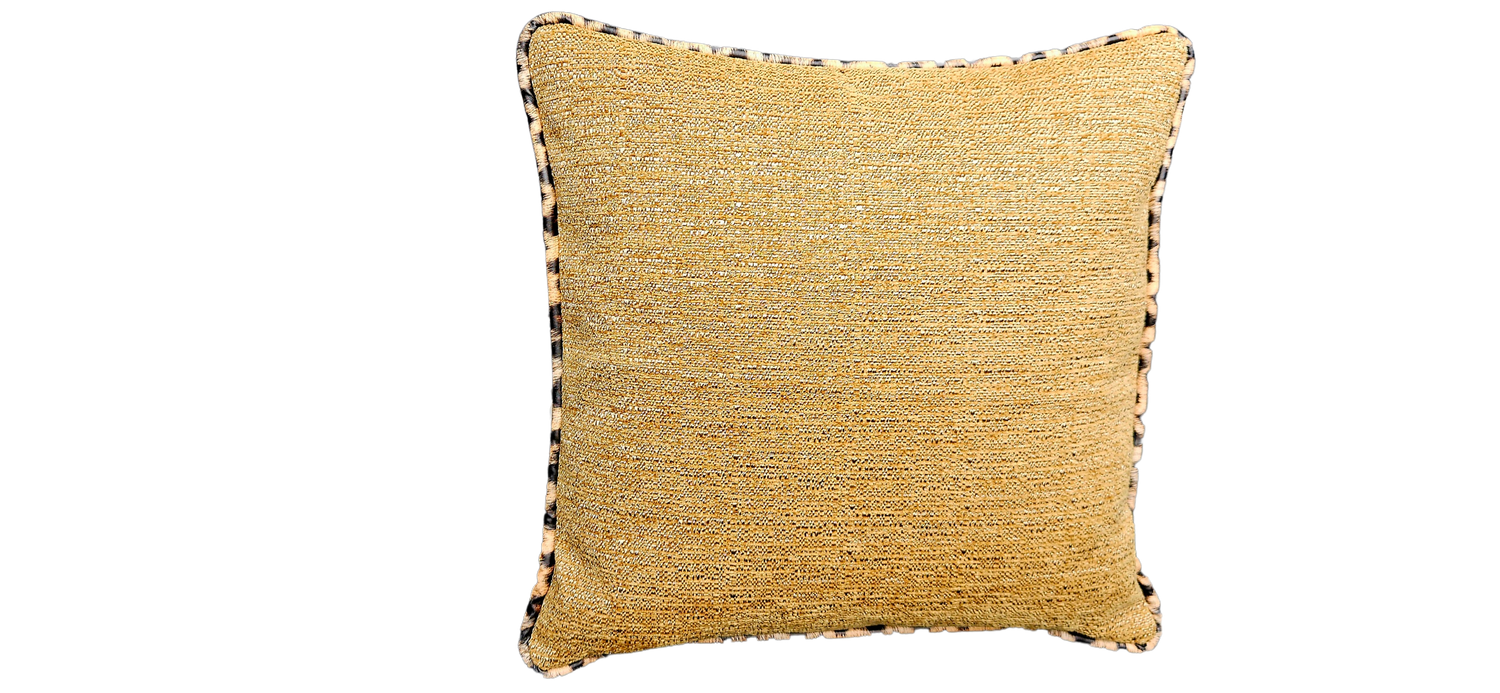 Pillow The Golden Gold bouclé-panter 50x50
