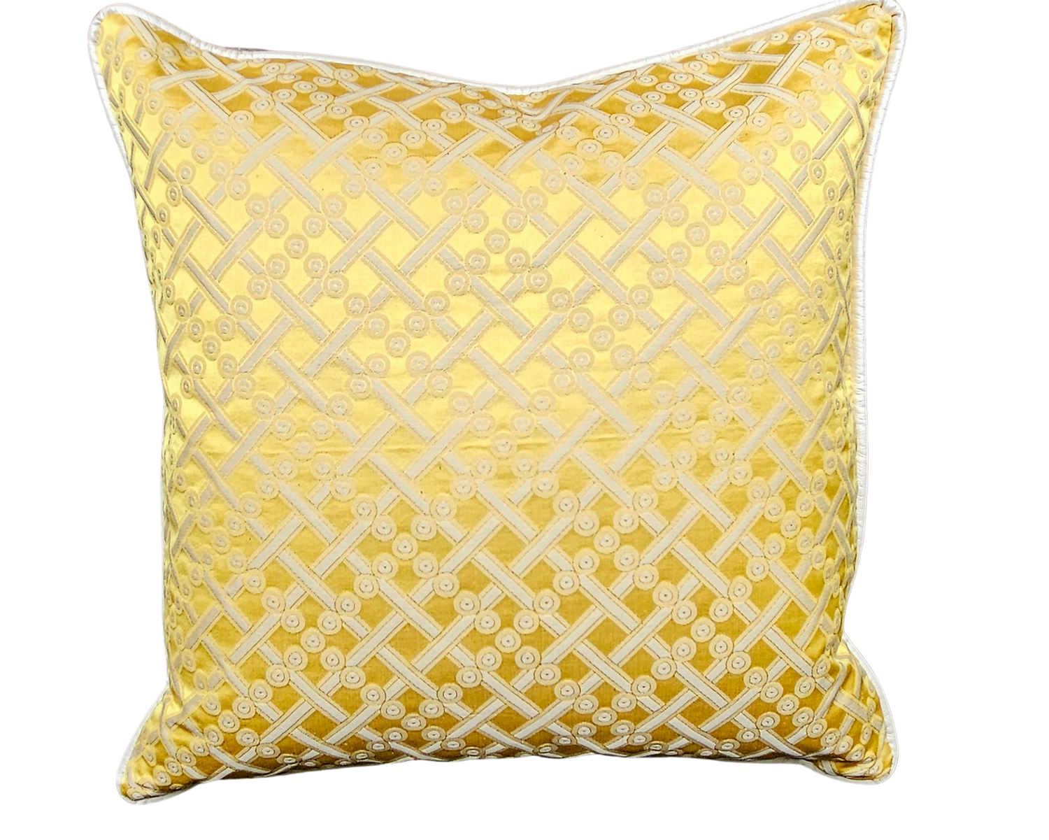 Pillolw The Ambers yellow-off white 50x50