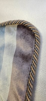 Pillow The Cognacs blue-taupe-offwhite 35x50