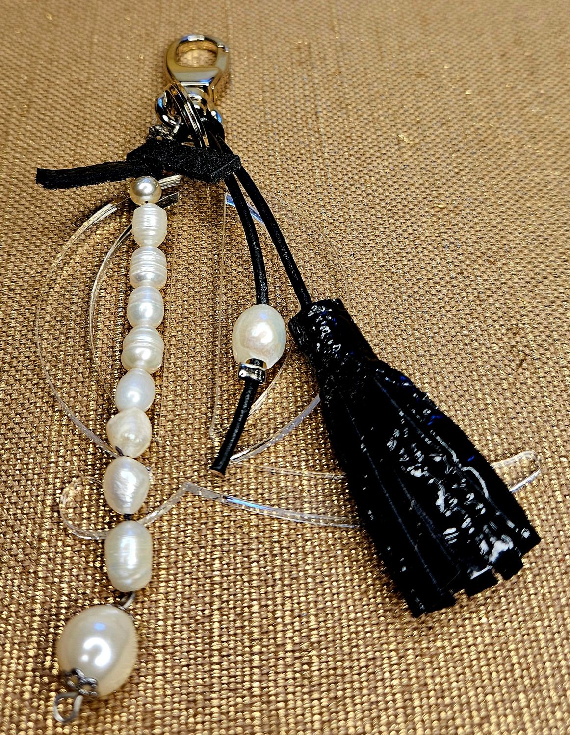 Bag charm transparent No2