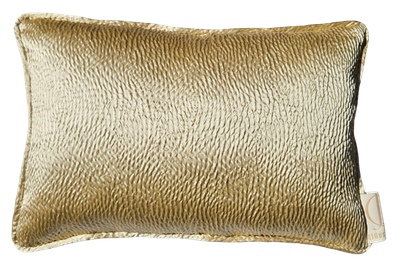 Pillow The Golden with golden piping 35x50
