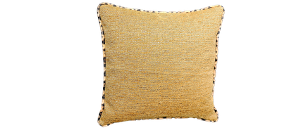Pillow The Golden Gold bouclé-panter 50x50