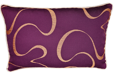 Pillow The Purple &amp; Pinks purple-copper 60x40