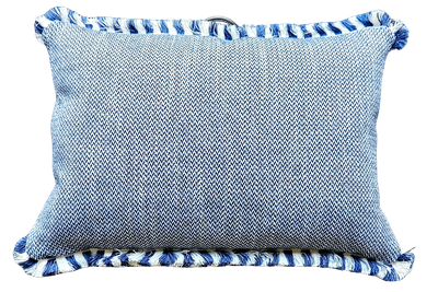 Pillow The Blues blue-offwhite 35x50 Pillow The Blues blue-offwhite 35x50