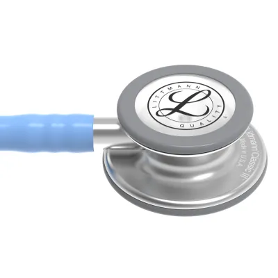 Original Littmann Classic III Stethoscope, Ceil Blue, Standard Finish