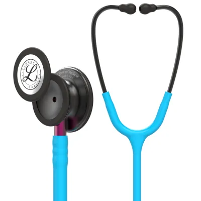 Littmann Classic III Stethoscope, Smoke Turquoise Pink, 5872