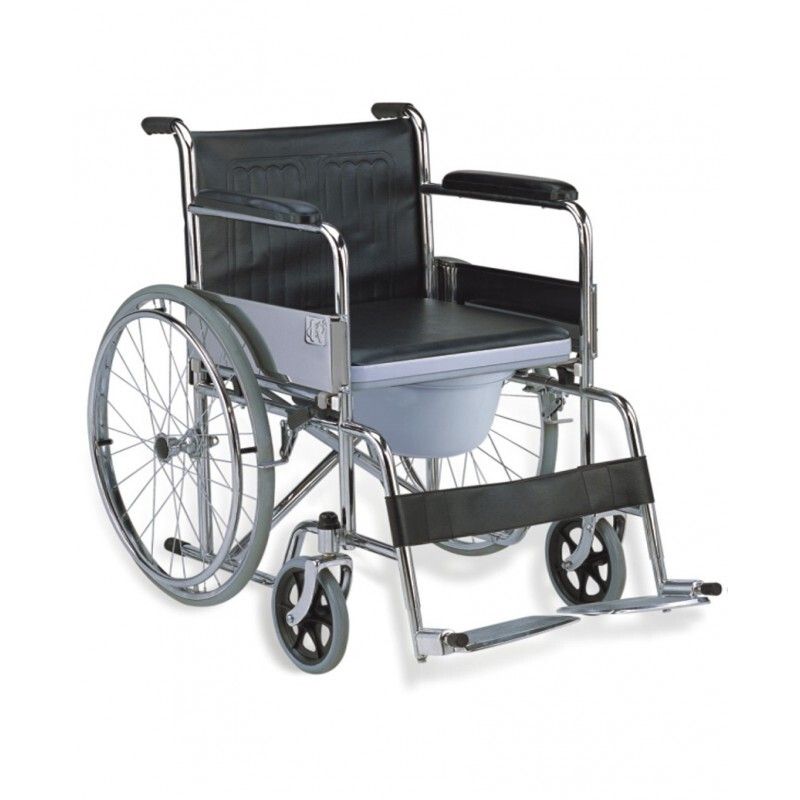 Wheelchair with Commode