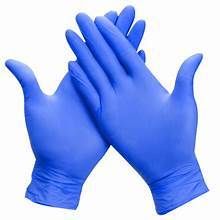 Blue Nitrile gloves