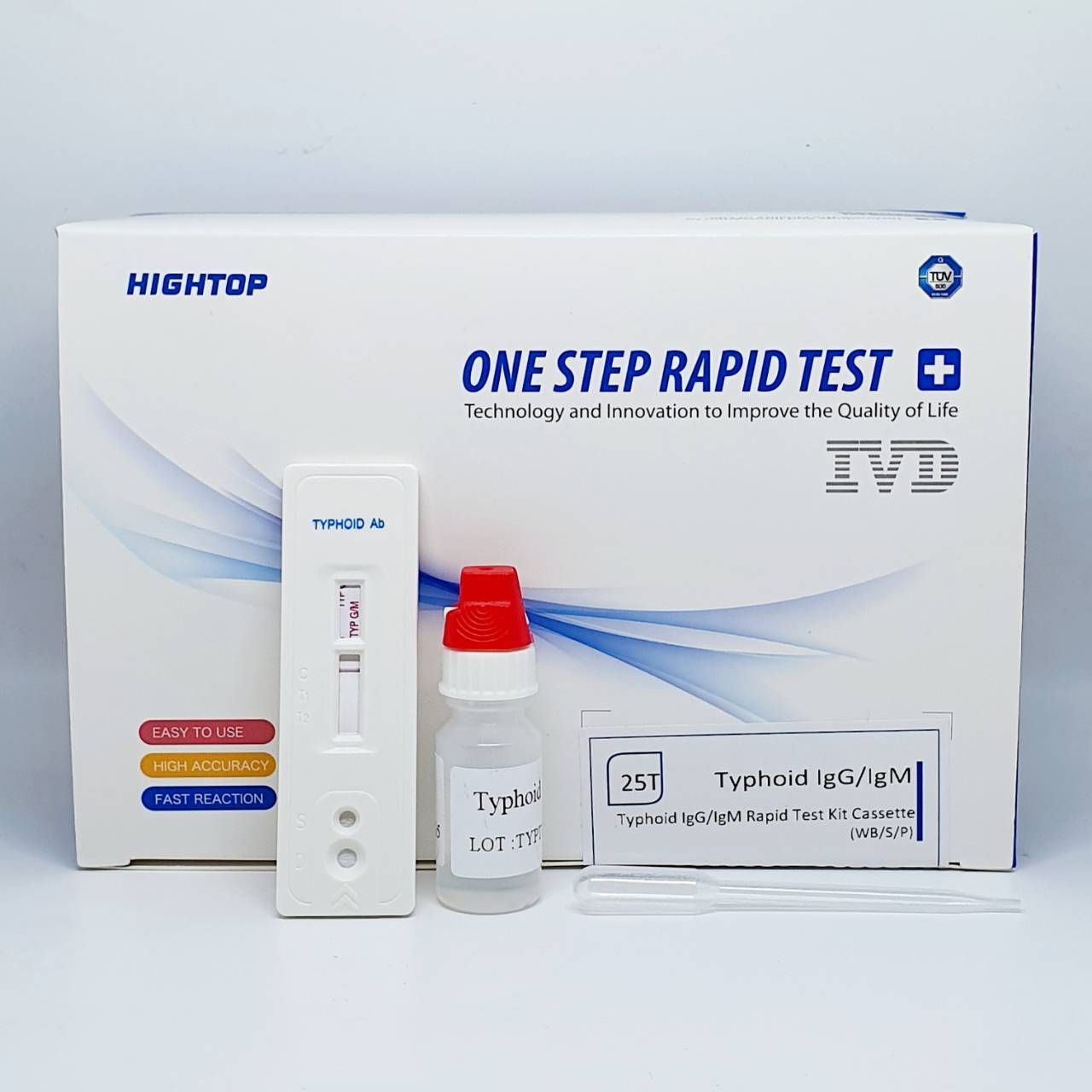 One Step Typhoid Test Kit
