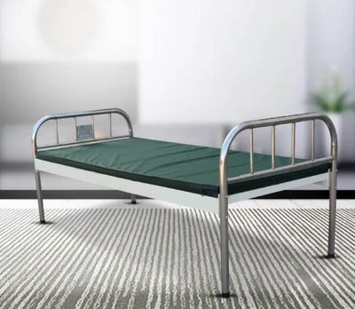 Durable Single Crank Steel Hospital Bed