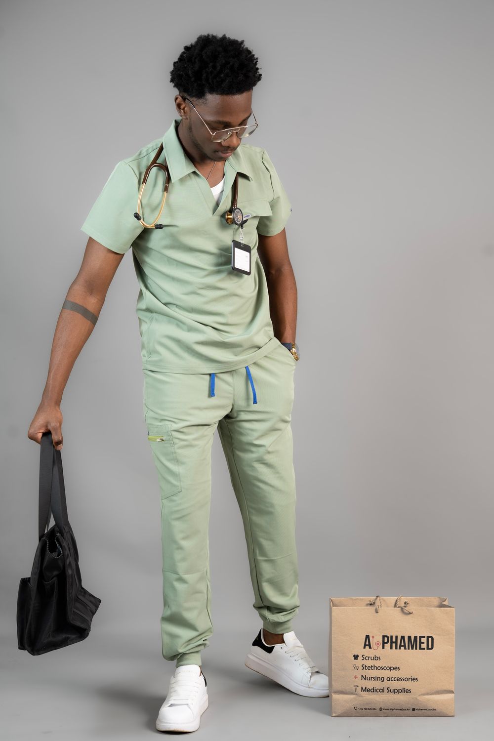 Alphamed Core Plus Jogger Scrubs