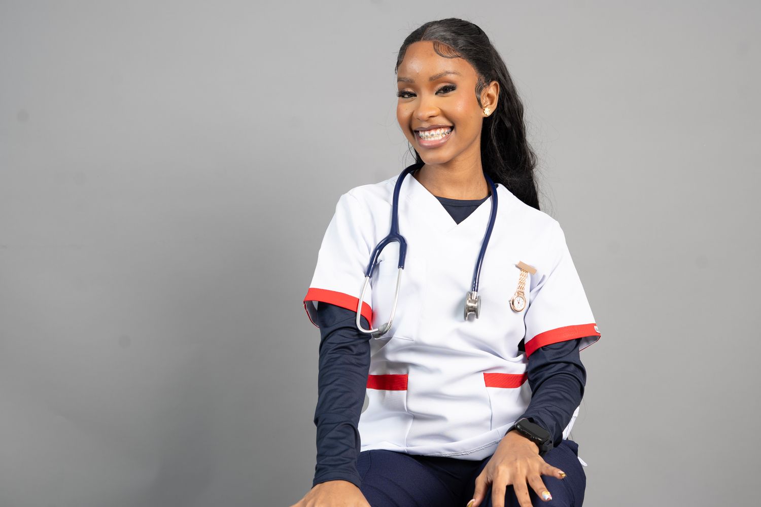 AMREF Nurse Uniform Top