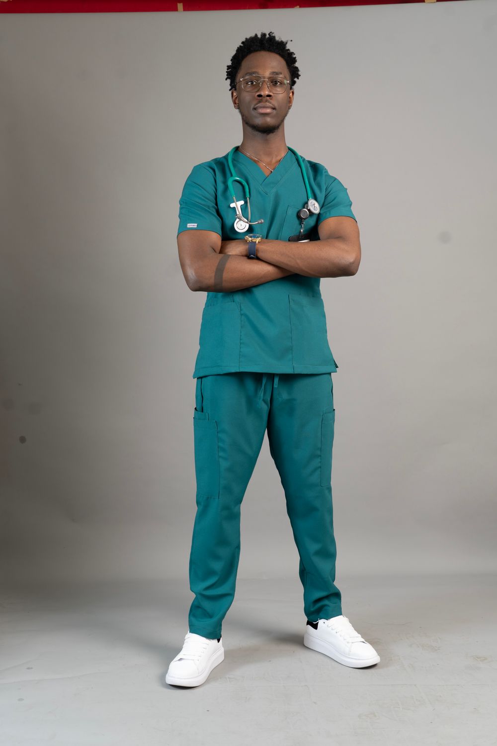 Teal Alphamed Scrubs