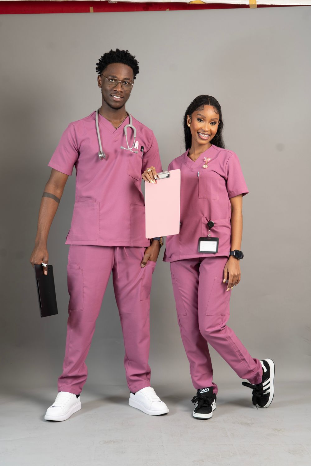 Mauve Alphamed Scrubs
