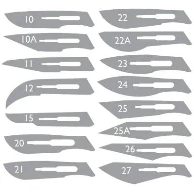 Surgical Scalpel Blades 100s