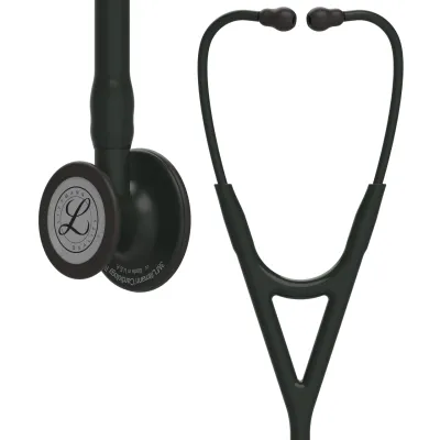 Original Littmann Cardiology IV Stethoscope - Black Edition (Model 6163)