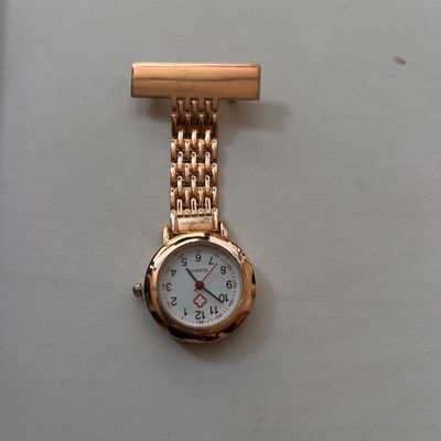 Nurse watch metallic