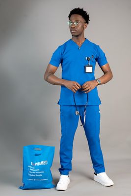 Royal Blue Alphamed Scrubs Pants Royal Blue Alphamed Scrubs Pants