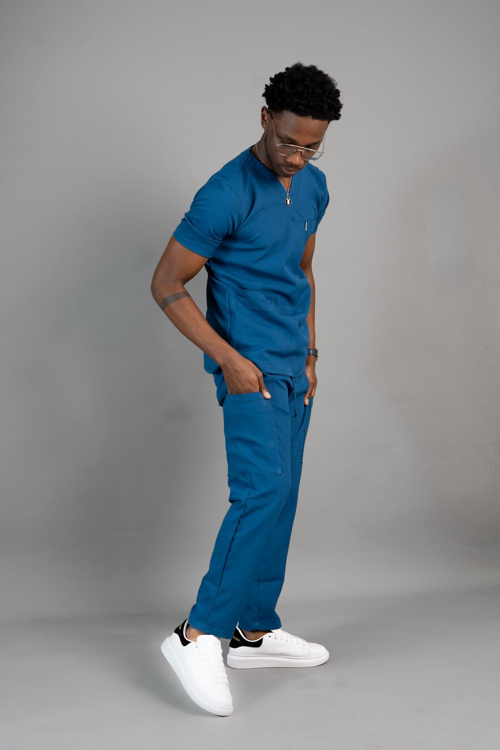 Teal Alphamed Scrubs