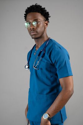 Teal Alphamed Scrubs Top Teal Alphamed Scrubs Top