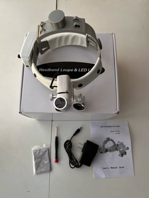 Headband Loupe &amp; LED Light