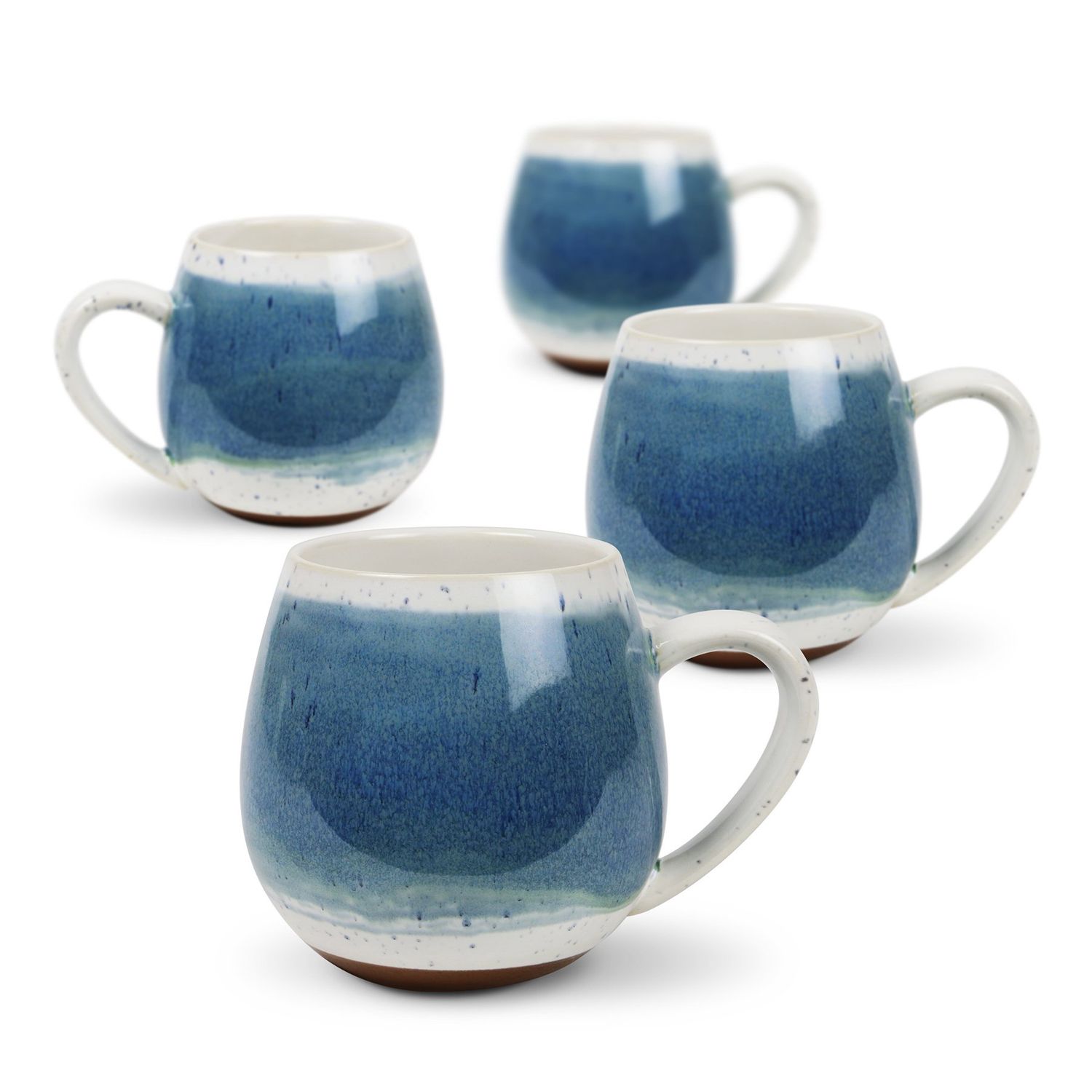Hug me mug set 4 light blue medi