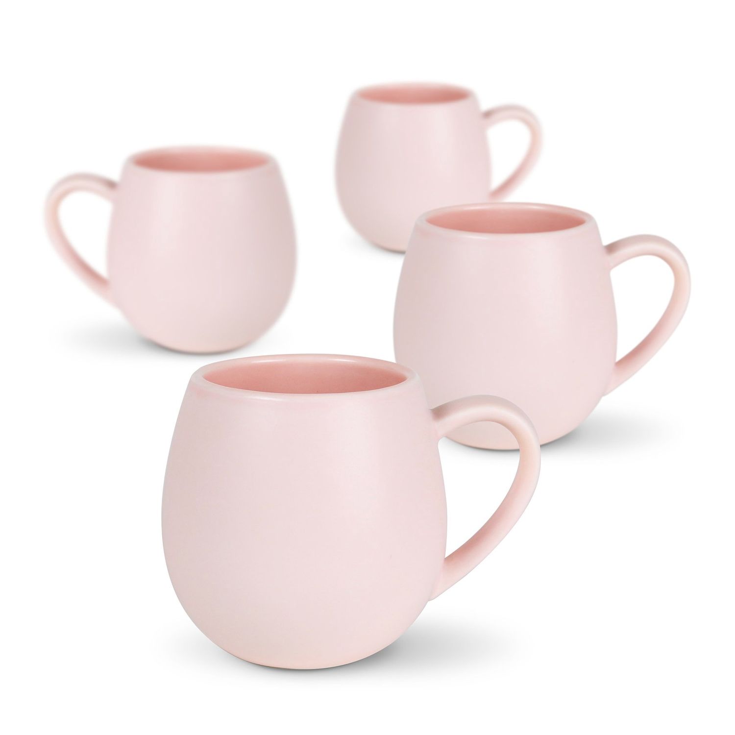 MUG 4PK PINK HUG ME