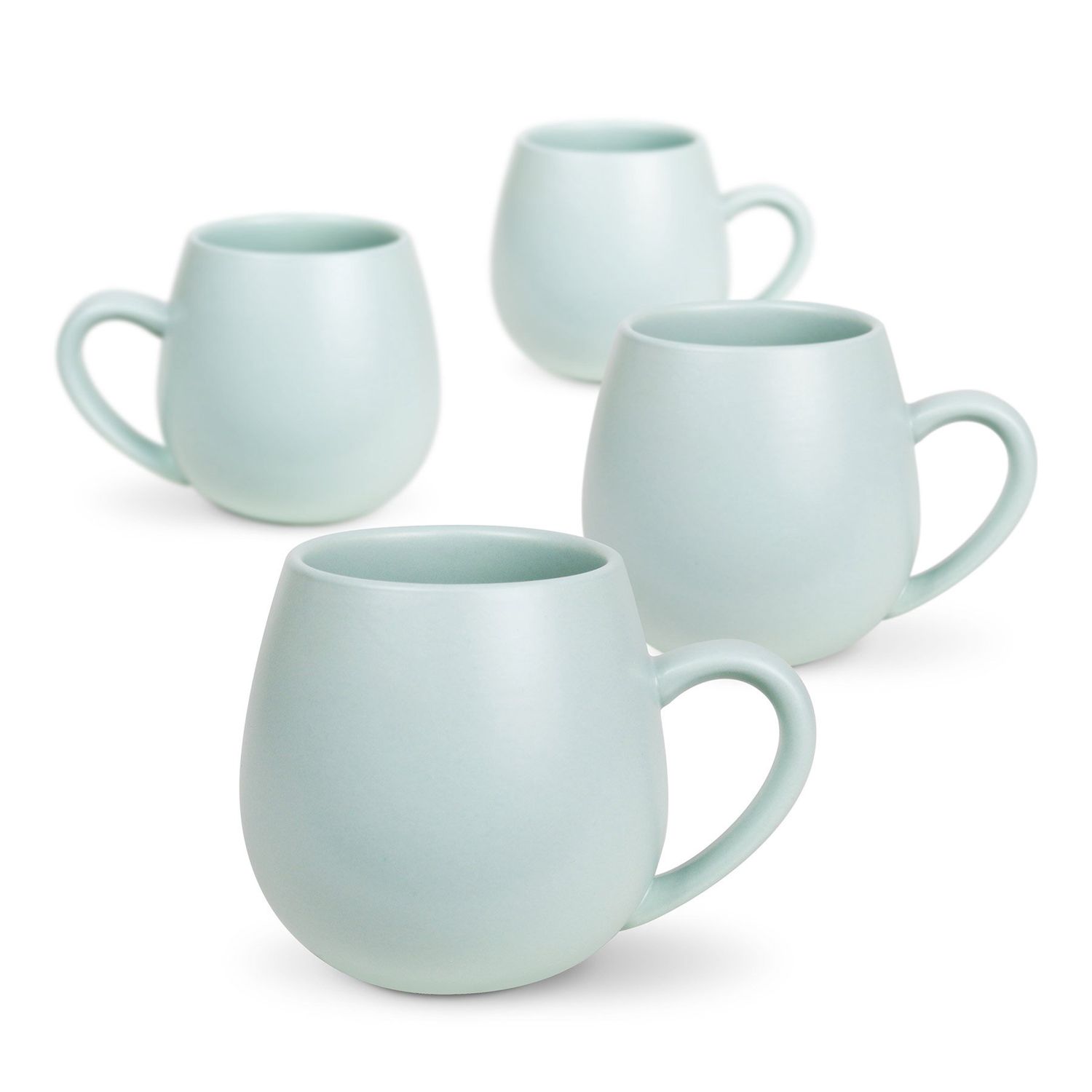 MUG 4PK MATTE PALE EUCALYPTUS HUG ME